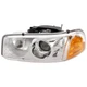 Driver Side Headlight For GMC Sierra 1500 2001-2006 Halogen w Bulb/s C3 & Denali