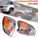 For 98~07 Lexus LX470 Side Marker Bumper Lamp Corner Lights Parking Turn Signal