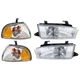 Front Turn Signal Light Kit Halogen For 1997-1999 Subaru Legacy