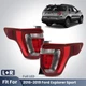 LED Tail Lights For 2016-2019 Ford Explorer Sport With DRL WIth Bulb Pair Set