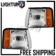 1997-1999 CADILLAC DEVILLE Left Right Pair Side Marker Corner Signal Lights