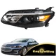 For Chevy Malibu 2016 2017 2018 Halogen Driver Left Side Black Housing Headlight