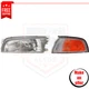 Corner Light, Headlight set of 2 pc for 1997-2001 Mitsubishi Mirage LS Sedan