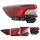 Left LED Outer Tail Lamp Rear Tail Light For 2023-24 Ford Escape # PJ6Z-13405-A