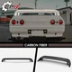 For NISSAN SKYLINE R32 GTR Carbon Fiber OE Style Rear Spoiler wing Exterior lip