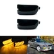 2x Smoke Len LED Front Bumper Turn Signal Light For 1999-01 Subaru Impreza 2.5RS