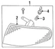 Genuine Nissan Signal Lamp Assembly 26170-81F25
