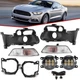 Front Turn Signal Lamp LED Fog Light w/ Cover Harness For Ford Mustang 2015-2017
