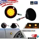 Smoked Amber LED Side Marker Turn Signal Light For 1990-2015 Mazda MX-5 NA NB NC