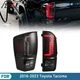 For 2016-2023 Toyota Tacoma LED Tail Lights Rear Brake Tube Lamp Smoked Lens L+R