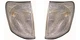 Mercedes W124 E Class Clear Corner Lights Turn Signal Sedan Wagon 1985-1995 Pair