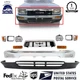 Front Bumper Face Bar Chrome And Grille Assembly For 1989-1991 Toyota Pickup 4WD