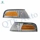 Turn Signal Lamp for 1998-2011 Ford Crown Victoria 4-Door Without bulb(s)