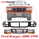For 98-2000 Ford Ranger Header Panel Grille Headlight Side Marker Light Set Of 6
