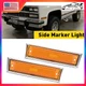 2/4/6 Side Marker Light Chrome Bezel Set For Chevy Blazer GMC Jimmy C/K R Pickup