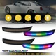 For Chrysler 300 2015-2023 4X Driver & Passenger Side Marker Light Dynamic LED For Chrysler 300 2015-2023 4X Driver & Passenger Side Marker Light Dynamic LED