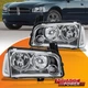 Clear Signal Factory Style Chrome Headlight Halogen Lamp For 06-10 Dodge Charger