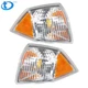 For 07-10 Jeep Compass Front Marker Signal Blinker Corner Parking Light Set Pair