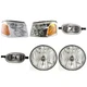 Fog Light Kit Halogen For 2002-2009 GMC Envoy SLE SLT Denali