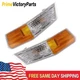 2PCS Left & Right Corner Lights Turn Signal Fits Jeep Patriot 2007-2017 US Stock