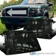 Fits 1998-2000 Ford Ranger EV XL XLT Smoke Headlights Head Lamps Left+Right Pair
