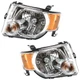 For Ford Escape 2008-2012 Headlight Driver and Passenger Side | Pair Hybrid CAPA