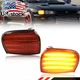 2X Full Amber LED Corner Lamps Signal Light For 95-01 Subaru & 95-01 Impreza WRX