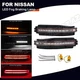 For 2003-09 Nissan 350Z Sequential LED Rear Fog Lamp Turn Signal Brake Light 2X