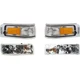 Corner Light & Headlight Kit Left Right for 1995-1997 Lincoln Town Car Base