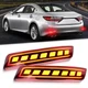 LED Rear Bumper Reflectors Light Fog Brake Tail Lamps Compatible with Lexus E...