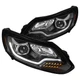 Black Fits 2012-2014 Ford Focus Led Sequential Signal Lamp Projector Headlights