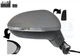 FOR VAN WEZEL 5742828 EXTERIOR MIRROR VW PASSAT 08/14-11/17 PR