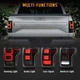 VLAND Smoked Full LED Tail Lights For 2015-2020 Ford F150 Rear Brake Lamps