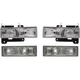Headlight & Turn Signal Light Kit Left & Right Side for 1990-1993 GMC C1500