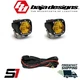 Baja Designs&reg; S1 AMBER Wide Cornering LED Light Pod With Harness (Pair)