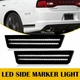 2/4X Rear Marker Bumper LED Side For 2011-14 Light Dodge Charger/08-14 Challenge