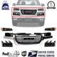 New Front Grille Headlights Parking Lights Kit Set 5pc For 2004-2012 GMC Canyon New Front Grille Headlights Parking Lights Kit Set 5pc For 2004-2012 GMC Canyon