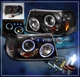 01-11 FORD RANGER HALO LED PROJECTOR HEADLIGHTS+HID XENON LAMP BLACK 02 03 04 05
