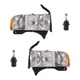 Headlight Bulb Kit Halogen For 1999-2002 Dodge Ram 1500 2500 3500