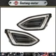 For 2015-2018 Ford Edge Front Bumper Fog Lamp Parking Light Pair LH+RH LED w/DRL