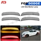 For 2013-2017 Dodge Viper 4PCs LED Front + Rear Side Marker Light Kit Assembly