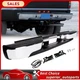 Chrome Rear Bumper Assembly for 1999-2007 Chevy Silverado GMC Sierra 2500HD 3500