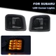 For 2015-18 Subaru WRX STI Black Smoked LED Corner Lamp Front Turn Signal Lights