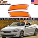 Fit For 2012-2018 BMW 6-Series F12 F13 Pair Side Marker Bumper Reflector Lights