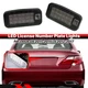 LED White Number Plate Lights For Lexus GS350 GS460 GS450h LS460 LS600h