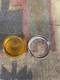 LUCAS L594 INDICATOR AMBER LIGHT LENS GLASS FOR LAND ROVER SERIES 2 2A 3.   B4