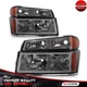 For 2007-2012 GMC Canyon Colorado Headlight Assembly 2.9L 3.7L Pair Chrome/Clear For 2007-2012 GMC Canyon Colorado Headlight Assembly 2.9L 3.7L Pair Chrome/Clear