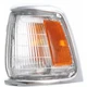 For 1989-1991 Toyota Pickup Driver Side Chrome Signal Light Bulbs Incl.