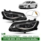 Upgrade Halogen Headlights For 2016-2018 Chevy Malibu w/ Sequential Signal Pair