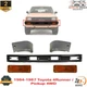 Front Bumper + End Caps + Signal For 1984-1987 Toyota 4Runner / Pickup 4WD